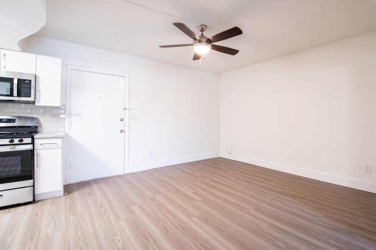 Renovated Studio Living Area